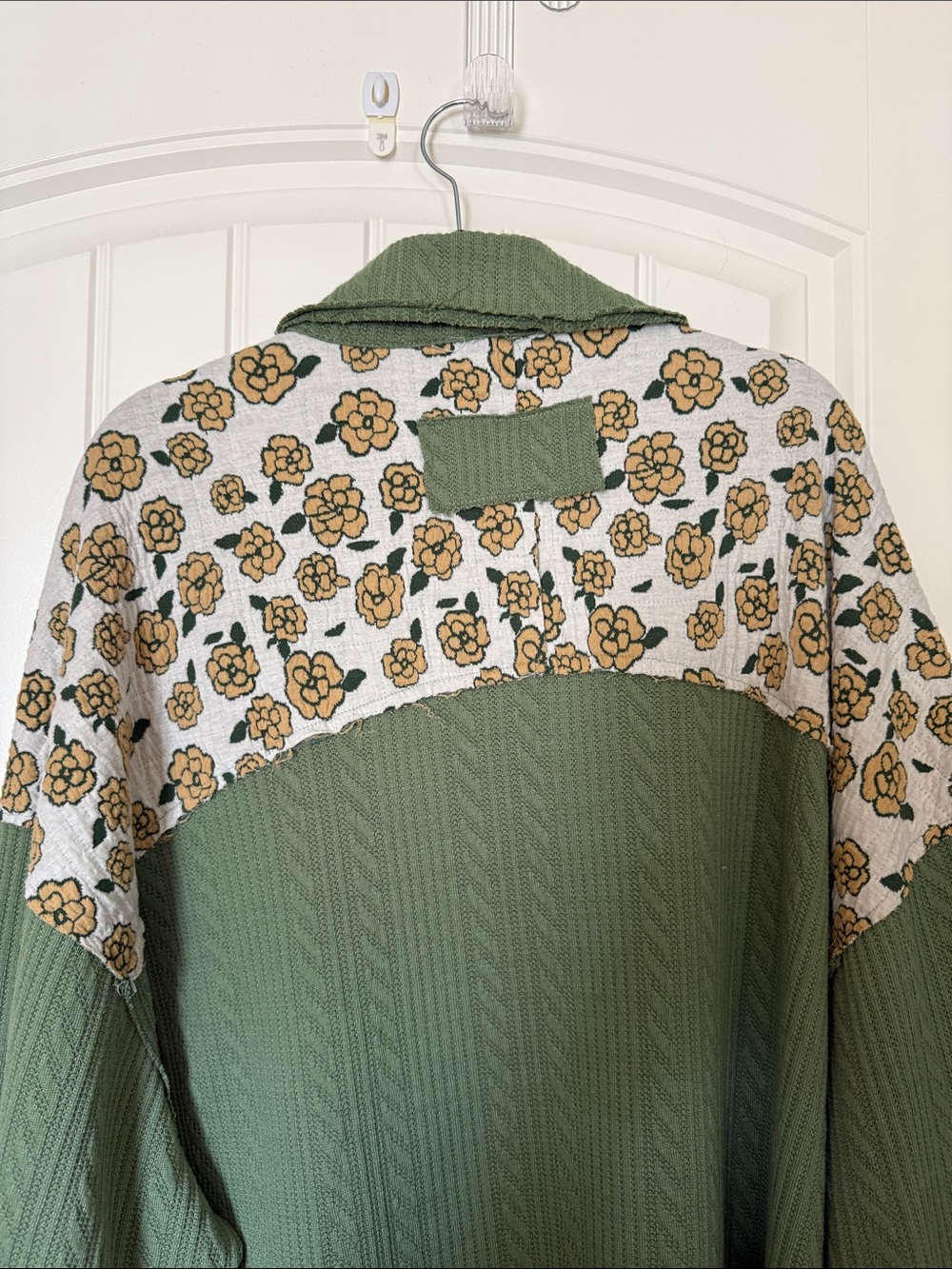 POL Patchwork Cardigan Top Size L - Picture 5 of 5